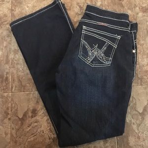 Women’s Wrangler Jeans Boot Cut 7/8x32